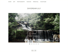 Tablet Screenshot of daydreamlily.com